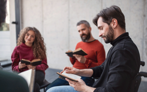 People in Christian addiction treatment