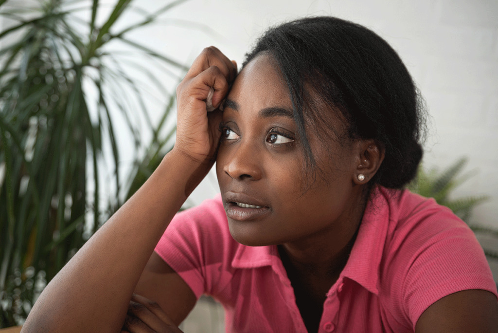 Person thinking about the different types of heroin
